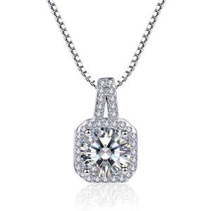 *CLEARANCE!!!* Square Diamond Necklace